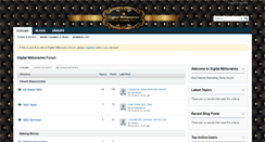 Desktop Screenshot of digitalmillionaires.com